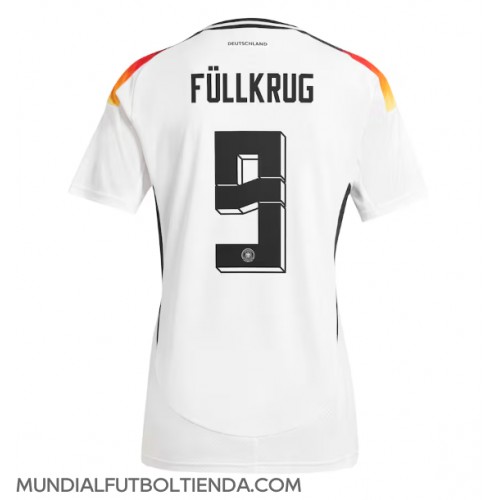 Camiseta Alemania Niclas Fullkrug #9 Primera Equipación Replica Eurocopa 2024 mangas cortas